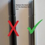 Stainless Steel Pressure Pen Coldroom Lock, When Installing Coldroom Change Black Plastic Pen For Stainless Steel Version